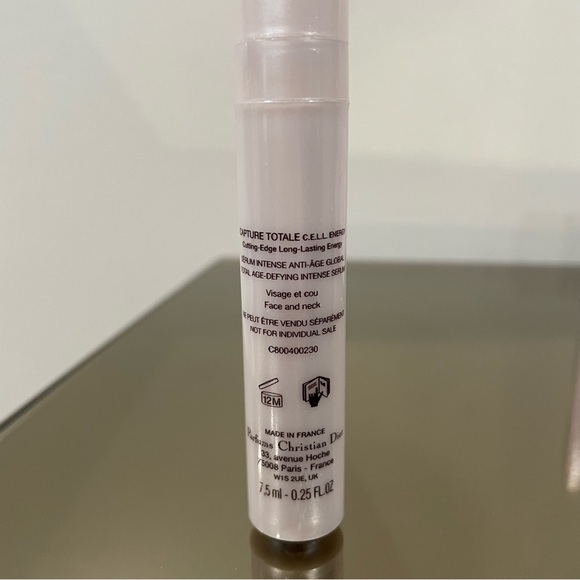 12pc Dior Capture Totale Le Serum, Eye Serum, Firming Wrinkle Cream, Logo Pouch - Picture 12 of 16